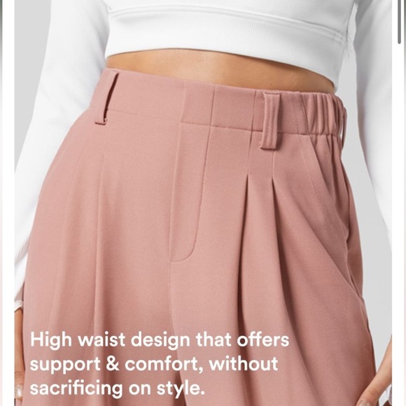 HALARA Navy Wide Leg Pants - Picture 8 of 14